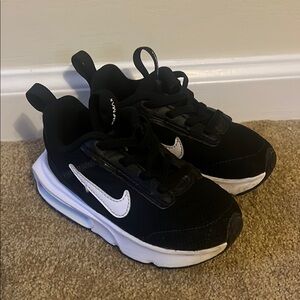 Nike Toddler Air Max Black/White Size 8c